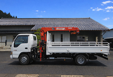 3tトラックでの回収イメージ